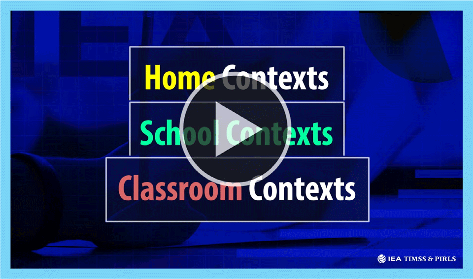 Play video of home, school and classroom contexts